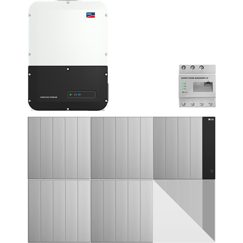 SMA Sunny Boy Storage 6.0 (kein WLAN) + LG Enblock FLEX 17.2