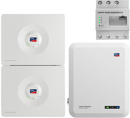 SMA Sunny Tripower 6.0 Smart Energy + SMA Home Storage 6.56 kWh
