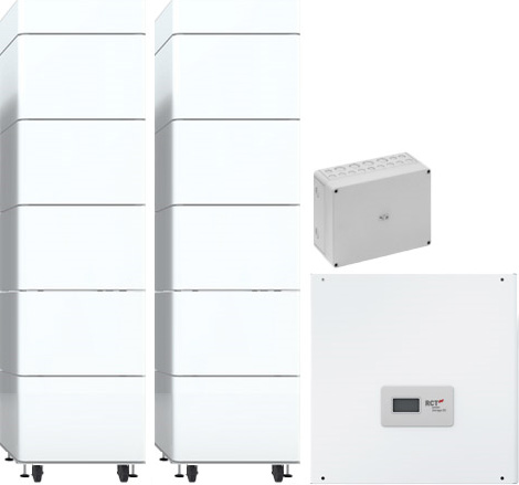 RCT Power Storage DC 8.0 + Doppelturm 19,2kWh (2x 9.6)
