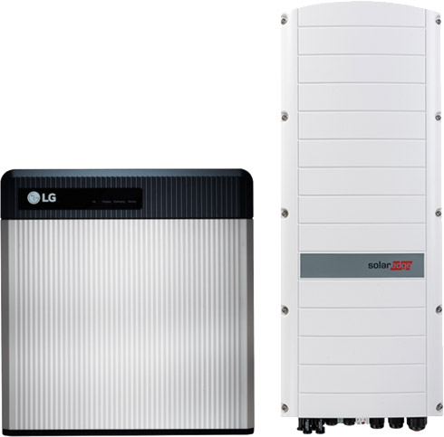 SolarEdge SE5K-RWS StorEdge Dreiphasig + LG ES Enblock C10 Low Voltage (48V)