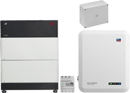 SMA Sunny Tripower 5.0 Smart Energy + BYD 5.1 (HVS) mit Ersatzstromfunktion