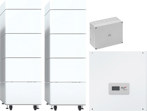 RCT Power Storage DC 8.0 + Doppelturm 15,2 kWh (2x 7.6)