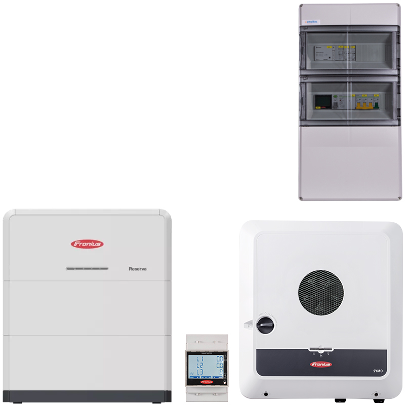 Fronius Symo GEN24 12.0 kW Plus + Fronius Reserva 6.3