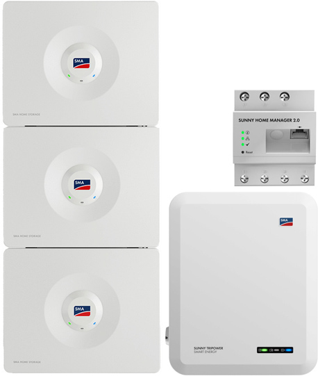 SMA Sunny Tripower 6.0 Smart Energy + SMA Home Storage 9.84 kWh