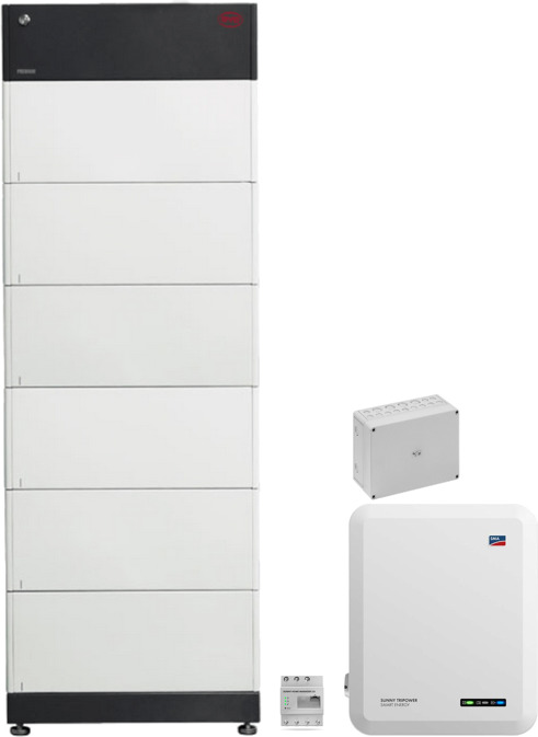 SMA Sunny Tripower 10.0 Smart Energy + BYD 16.6 (HVM) mit Ersatzstromfunktion