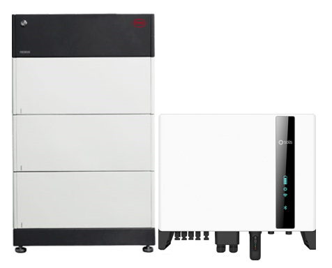 Solis S6 10KW 3Ph Hybrid Inverter inkl. Smart Meter + BYD Hochvolt Battery-Box Premium HVS 7.7