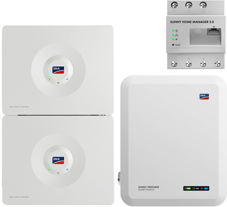 SMA Sunny Tripower 10.0 Smart Energy + SMA Home Storage 6.56 kWh