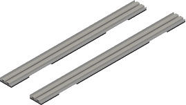 ALTEC Optiflex Grundprofil mit Bautenschutzmatte alukaschiert Süd: Länge 1590mm