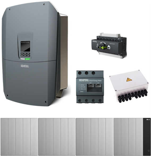 Kostal Plenticore S G3 (5,5 kW) + LG ES Enblock FLEX 12.9 Ersatzstromfähig