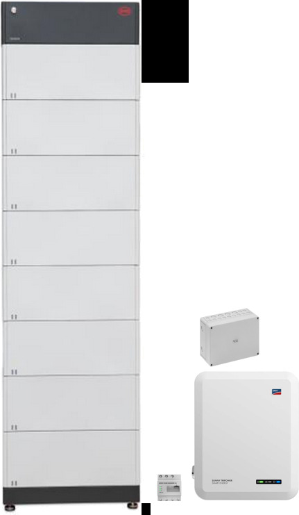 SMA Sunny Tripower 6.0 Smart Energy + BYD 22.1 (HVM) mit Ersatzstromfunktion