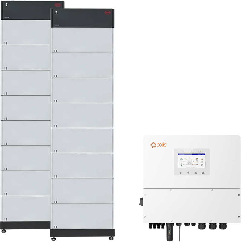 Solis S6 30kW 3Ph Hybrid Inverter + BYD 44.2 (HVM) mit Notstrom