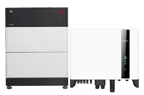Solis S6 10KW 3Ph Hybrid Inverter inkl. Smart Meter + BYD Hochvolt Battery-Box Premium HVS 5.1